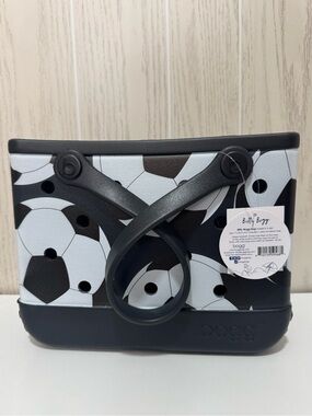 Bogg Bag Bitty (small) Sport Soccer Print Discontinued Limited Edition RARE